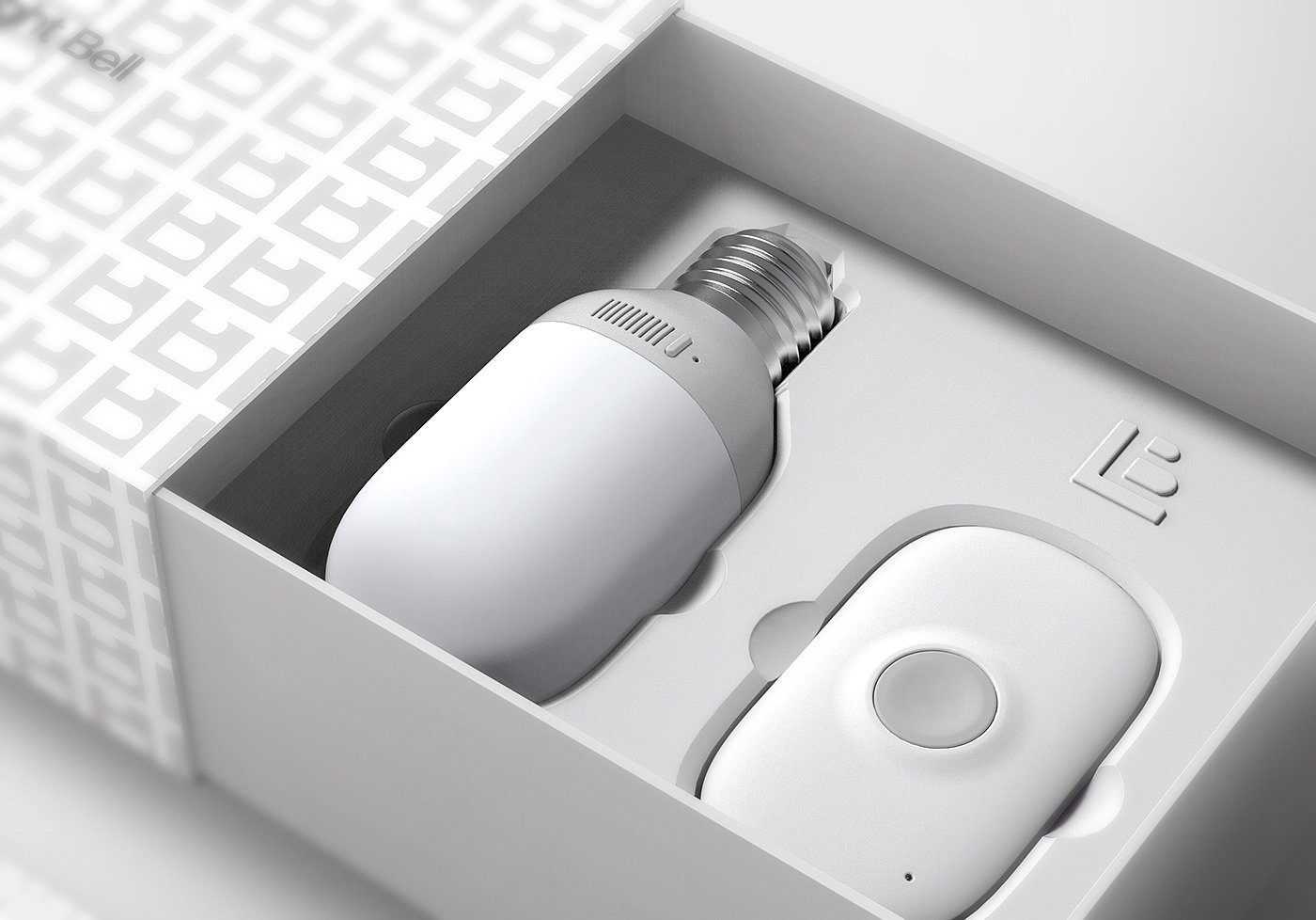 Doorbell，Doorbell design，white，
