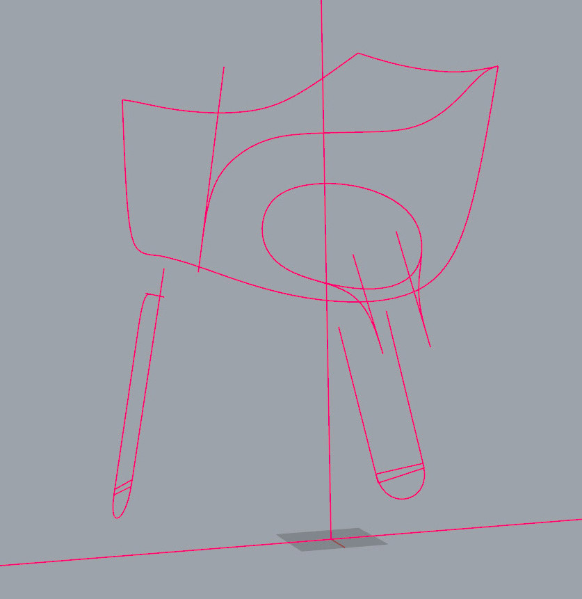 chair，modeling，EASY chair，rhino，course，