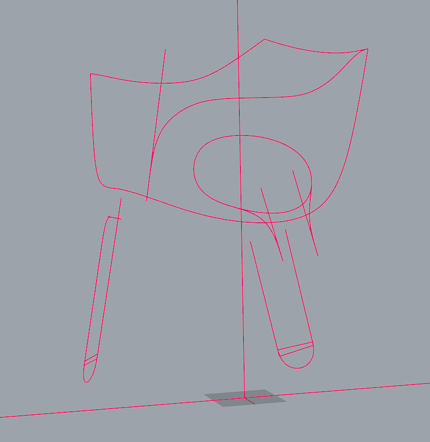 chair，modeling，EASY chair，rhino，course，