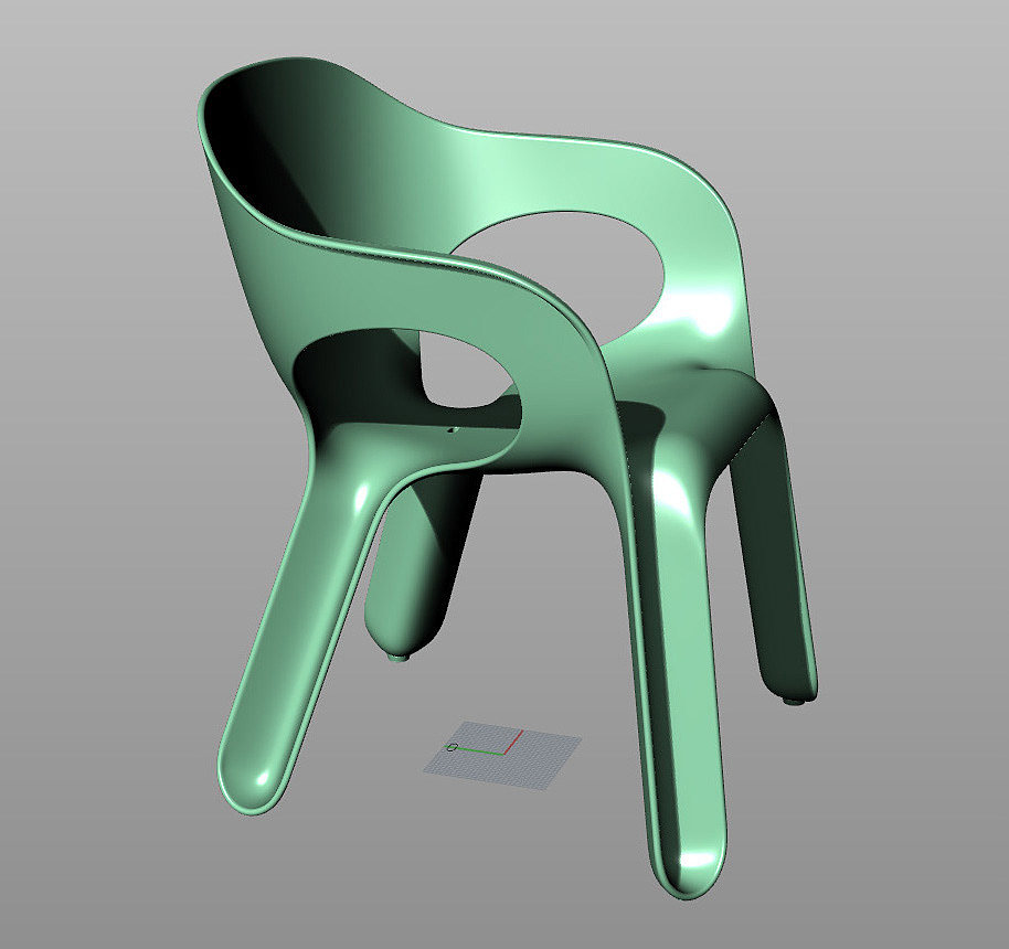 chair，modeling，EASY chair，rhino，course，