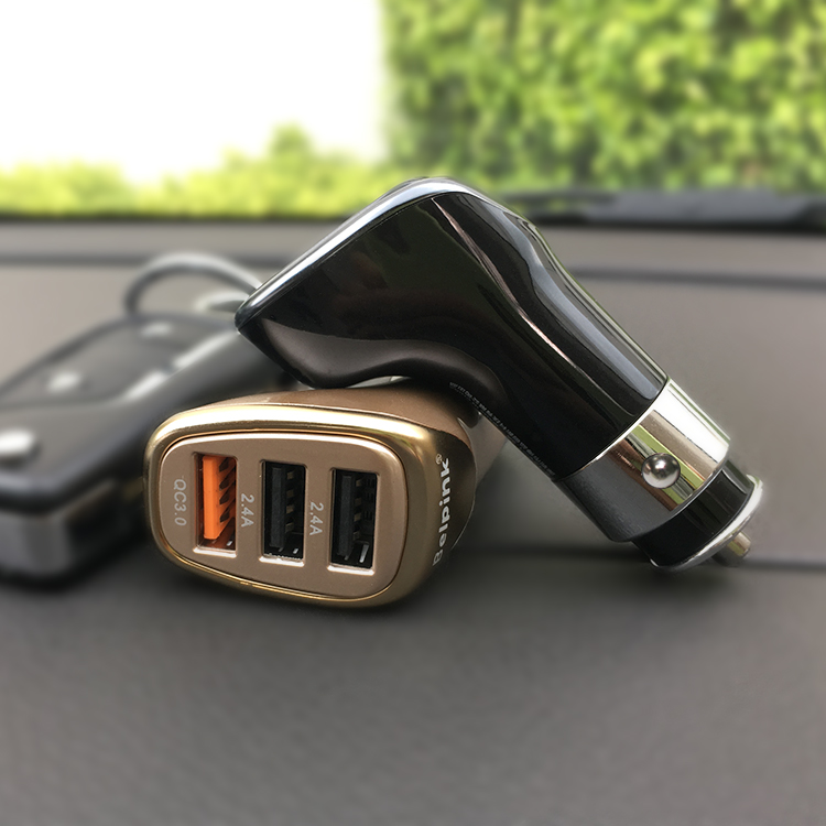 3-port on-board fast charging，