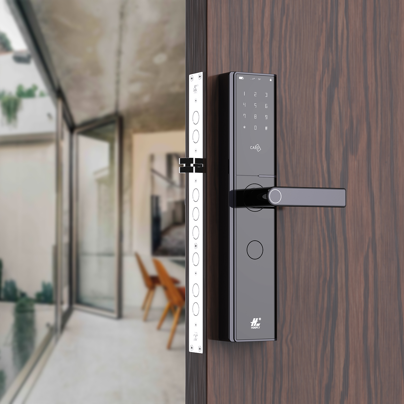 industrial design，Password lock，Intelligent lock，