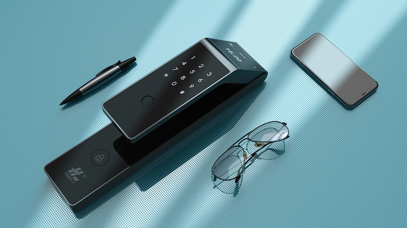industrial design，Password lock，Intelligent lock，