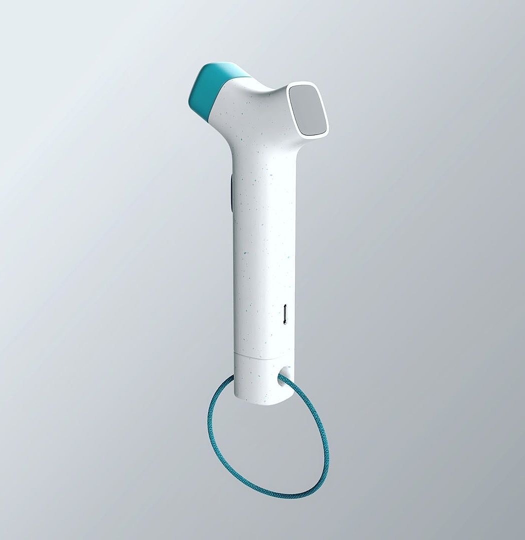 interactive，Silicone Cap，removable，Rechargeable，The thermometer，