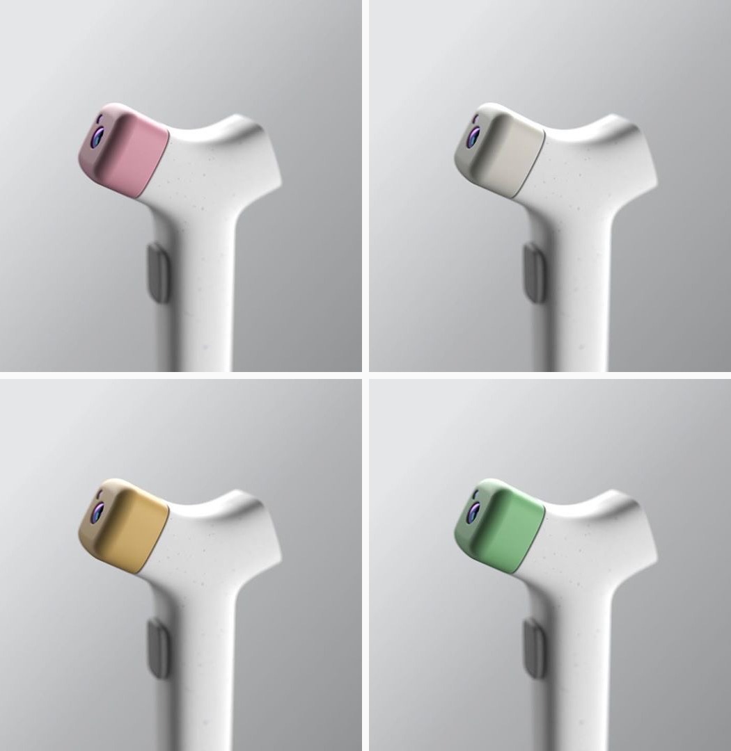 interactive，Silicone Cap，removable，Rechargeable，The thermometer，