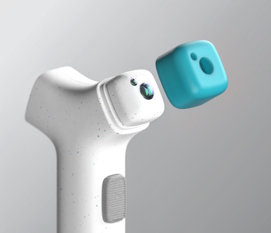 interactive，Silicone Cap，removable，Rechargeable，The thermometer，