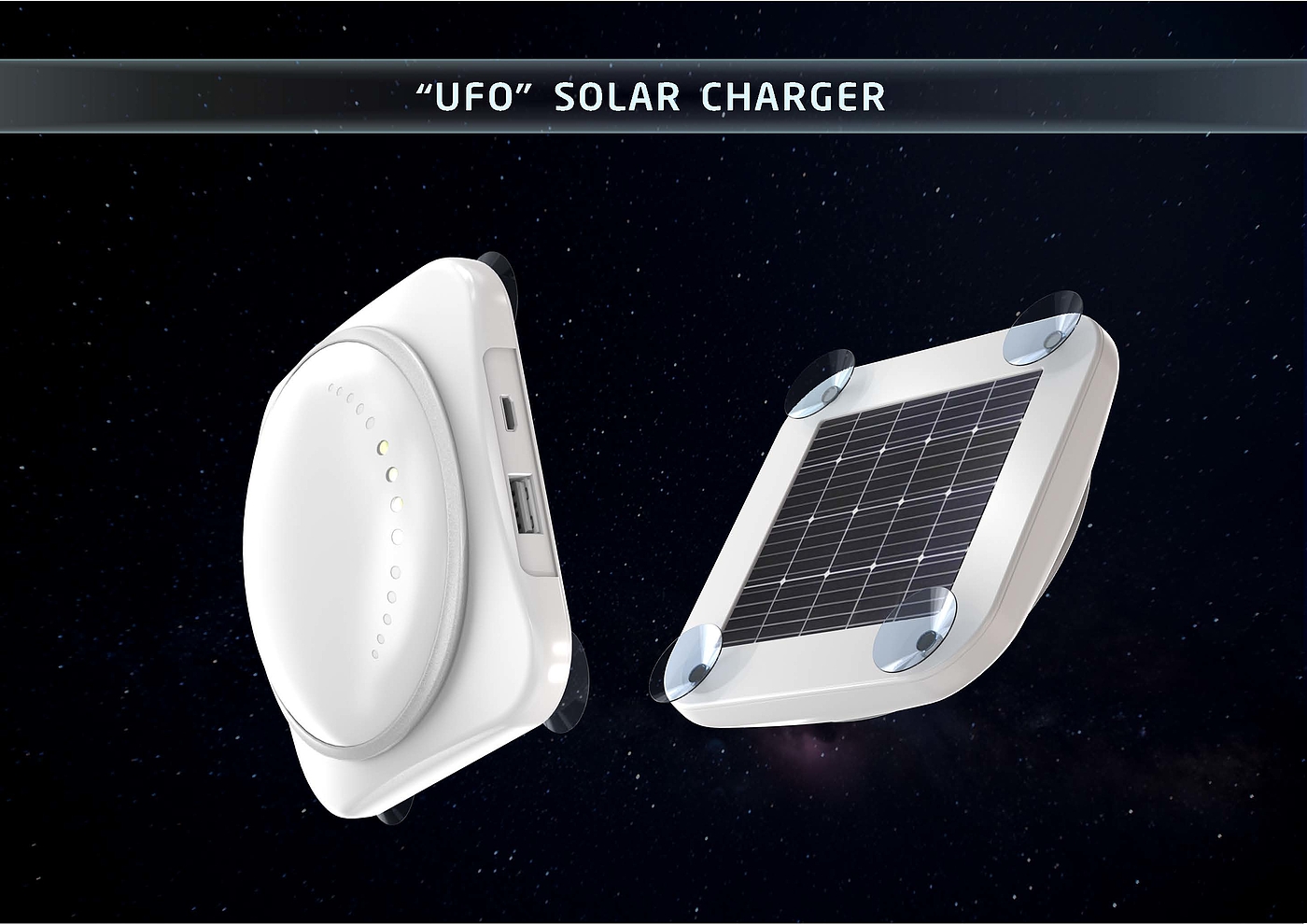 ufo，充电宝，太阳能，可爱，