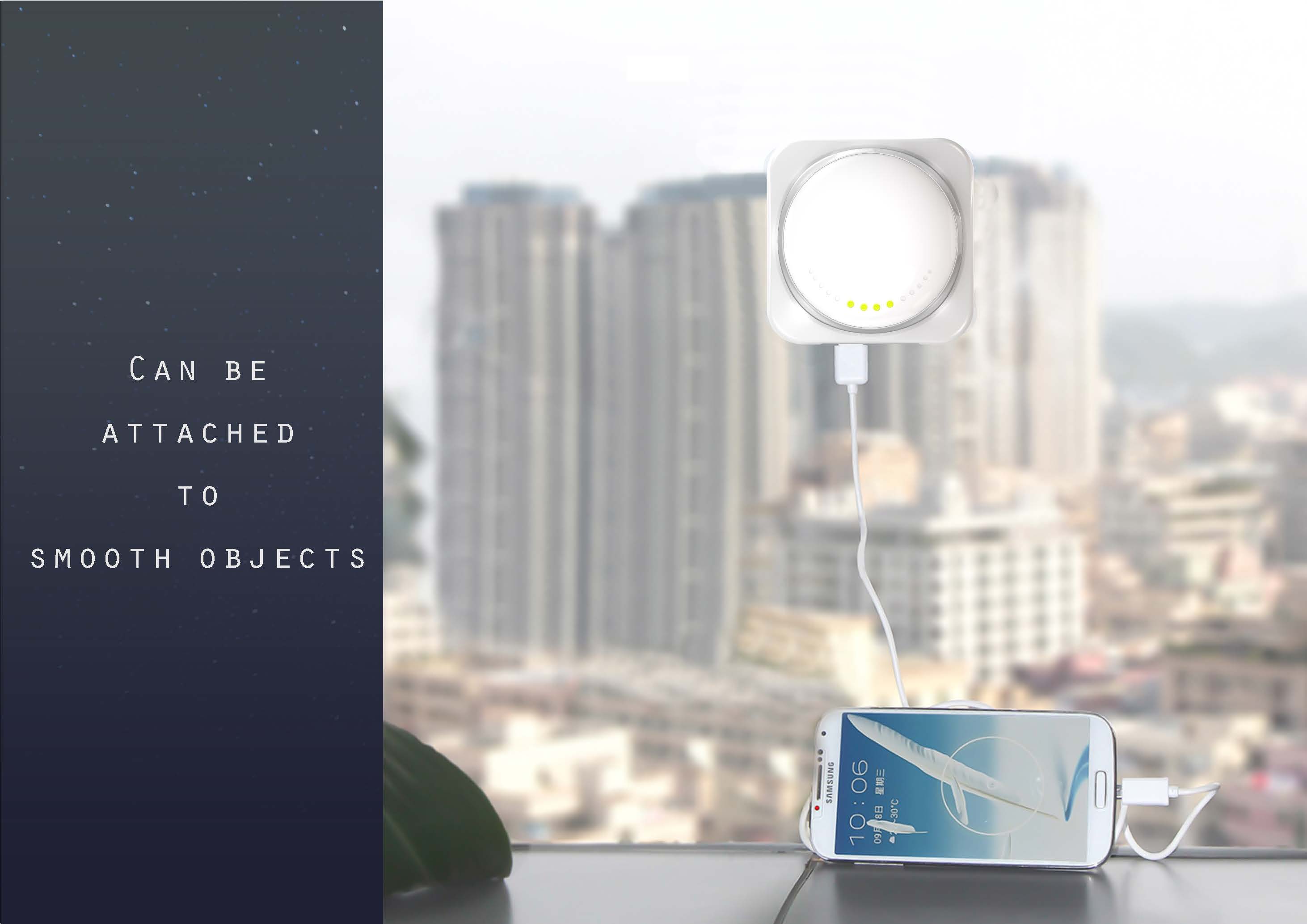 ufo，portable battery，solar energy，lovely，