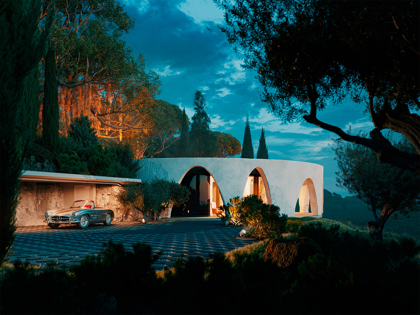 Architectural concept，Bartosz Domiczek，Building houses，