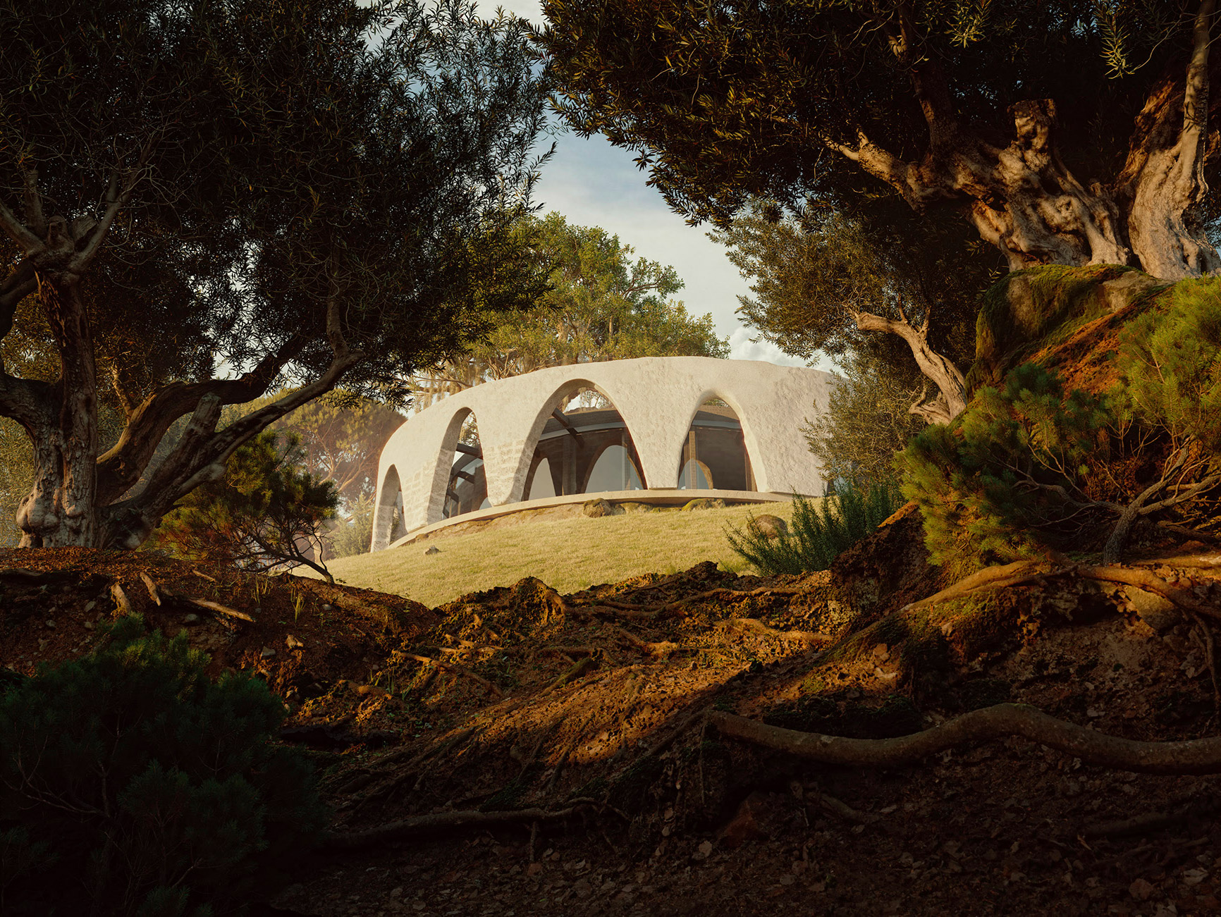 Architectural concept，Bartosz Domiczek，Building houses，