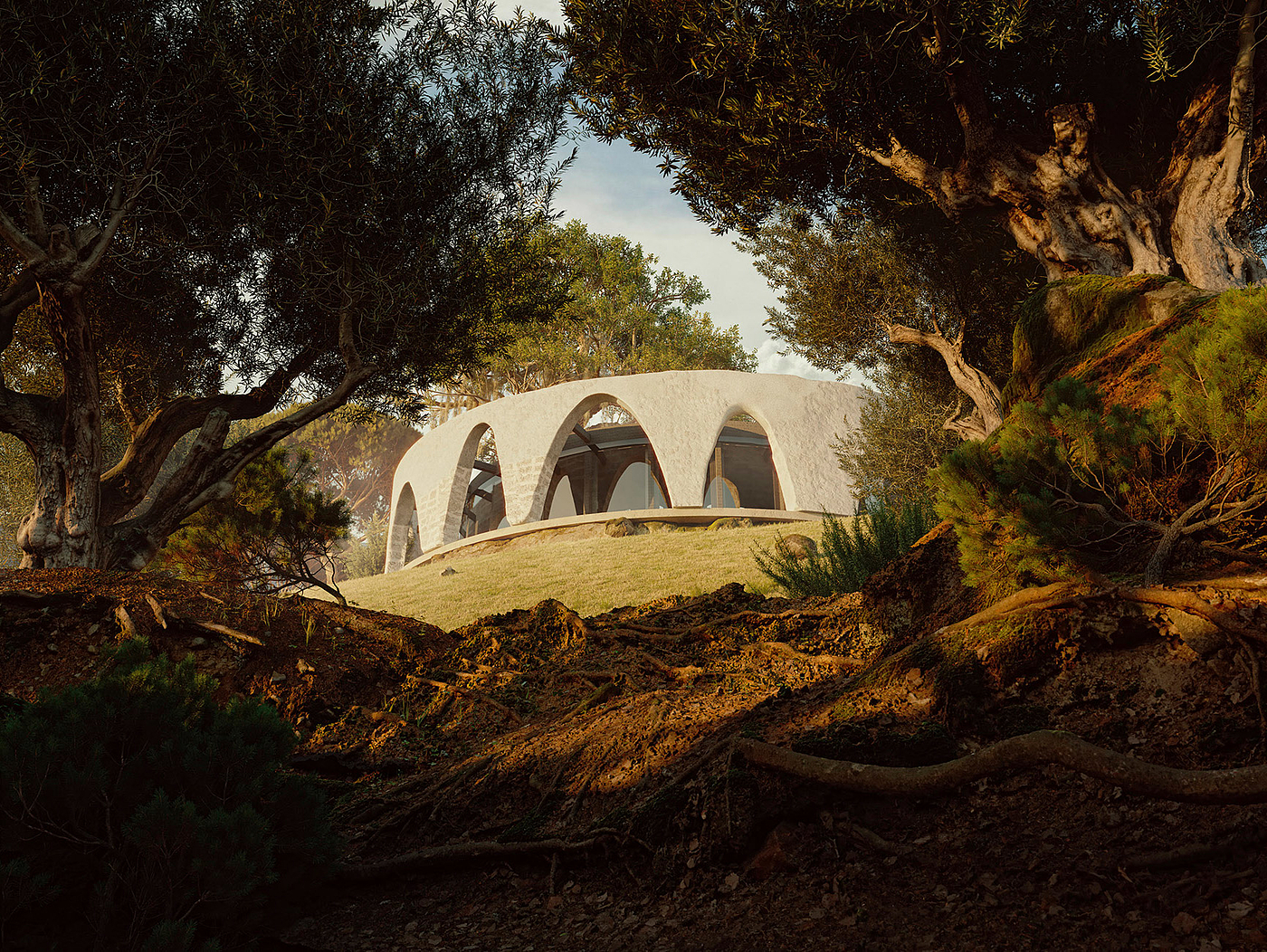 Architectural concept，Bartosz Domiczek，Building houses，