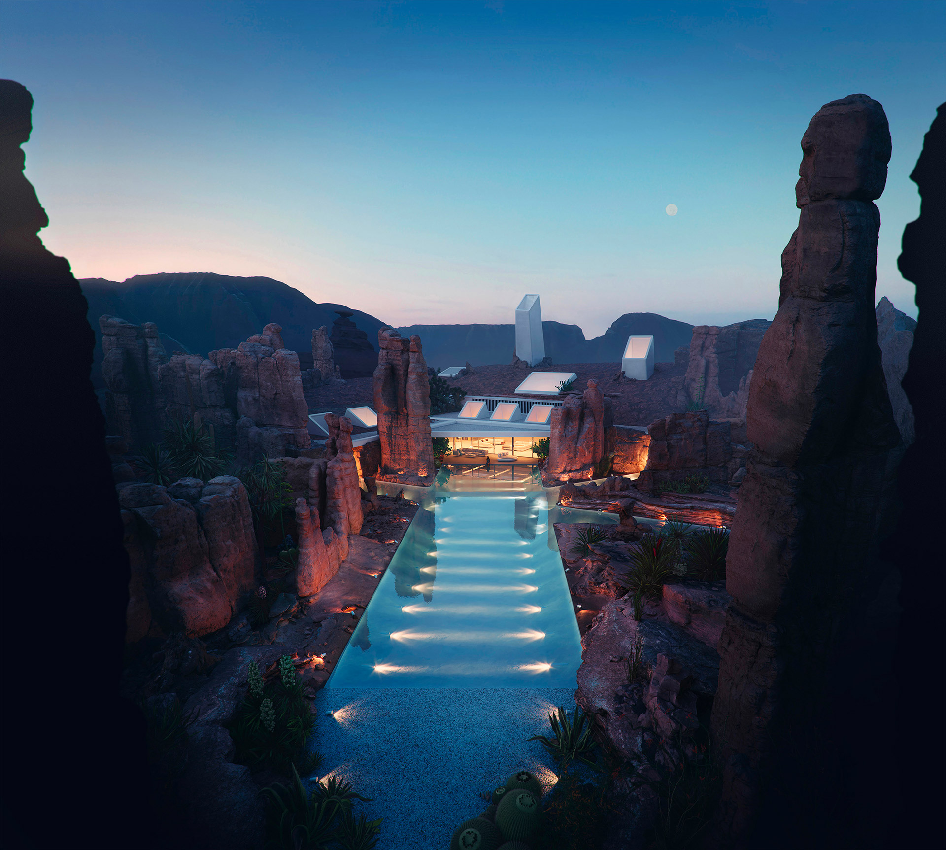 Architectural concept，Bartosz Domiczek，Building houses，