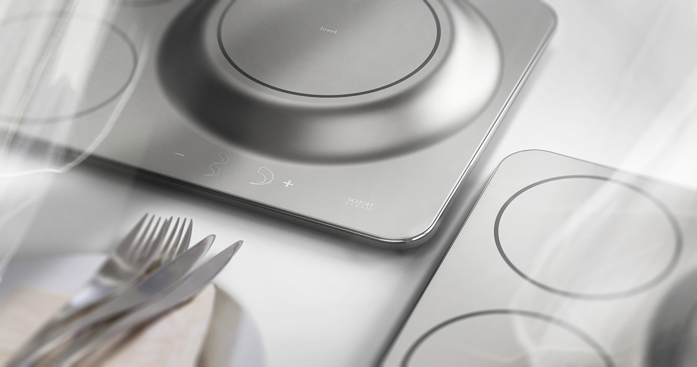 Electromagnetic furnace，Induction，convenient，security，German Red Dot Design Award，If design award，