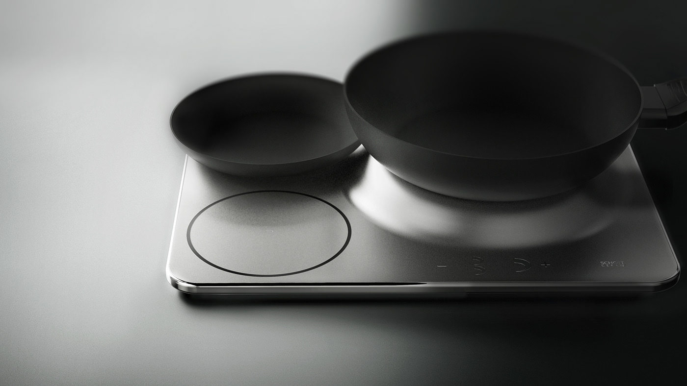 Electromagnetic furnace，Induction，convenient，security，German Red Dot Design Award，If design award，