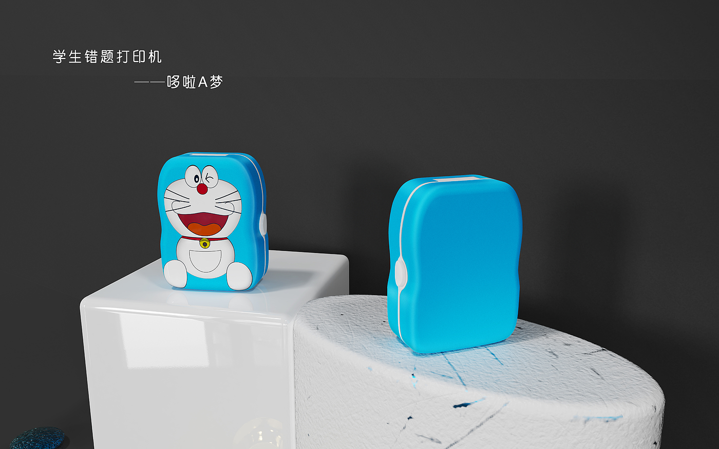 printer，Mini，Doraemon，