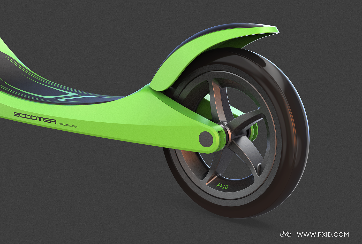 Scooter，Scooter design，Design of transportation tools，Electric scooter，