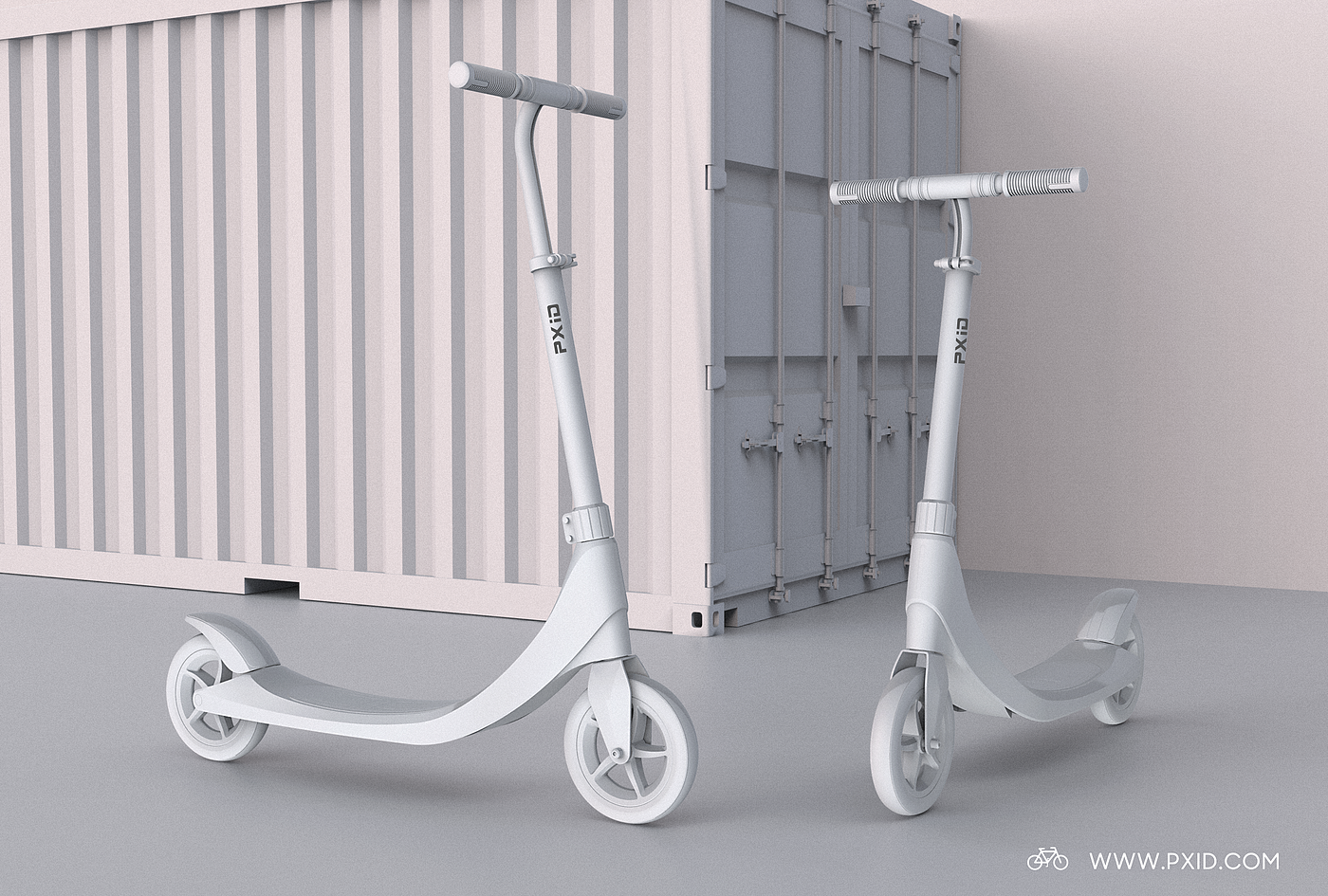 Scooter，Scooter design，Design of transportation tools，Electric scooter，