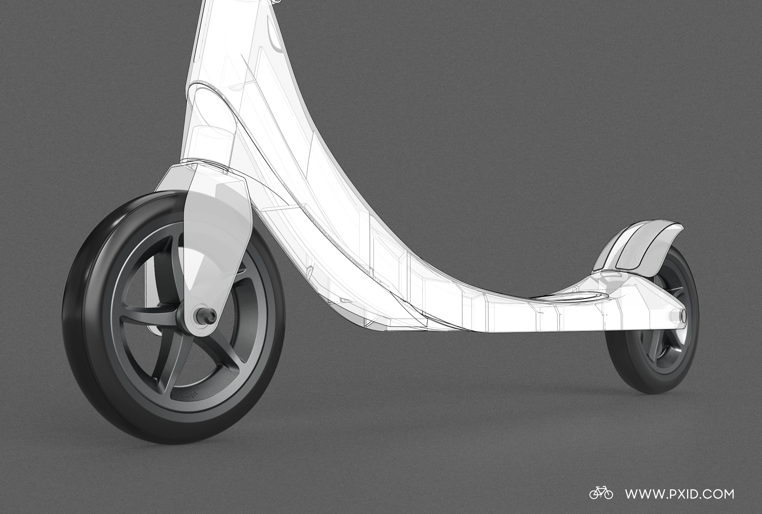Scooter，Scooter design，Design of transportation tools，Electric scooter，