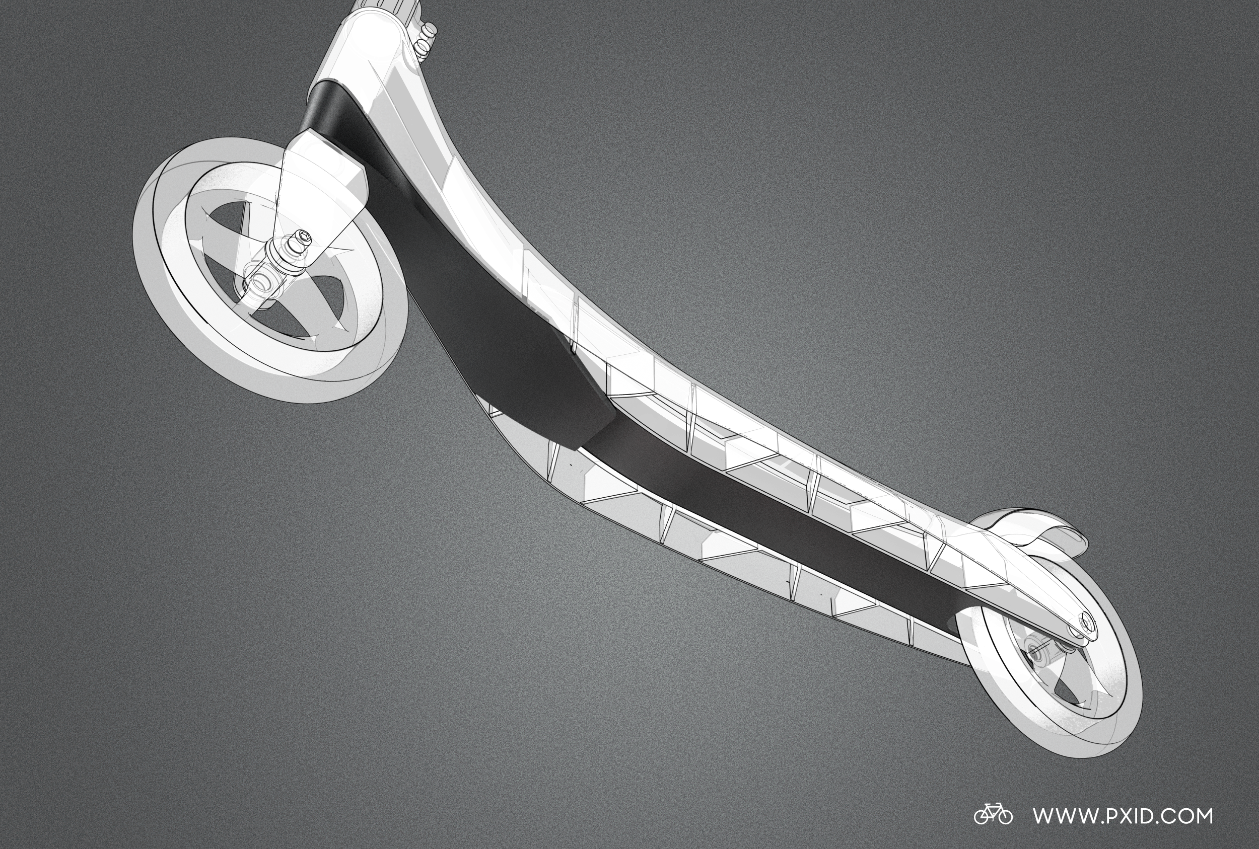 Scooter，Scooter design，Design of transportation tools，Electric scooter，