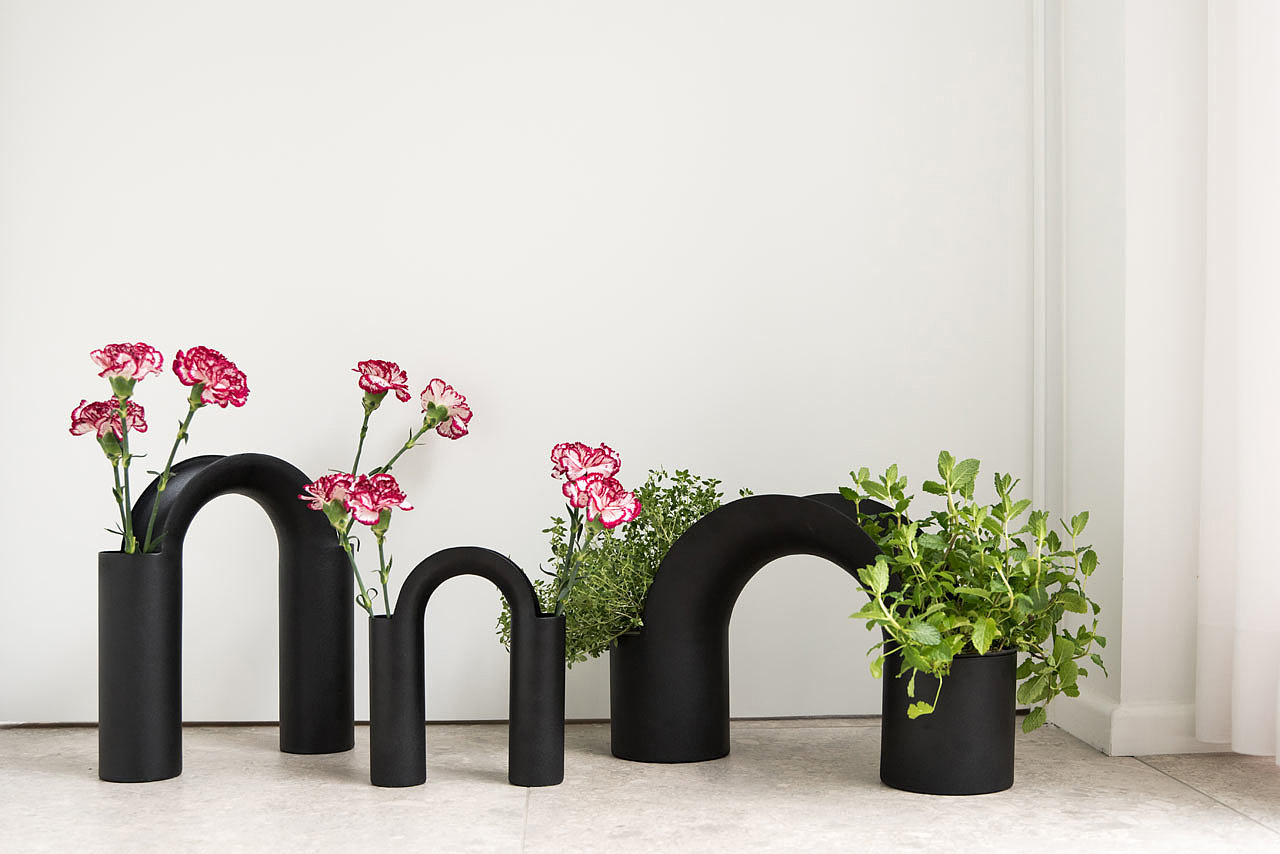 Bridge Vase，花瓶，简约，建筑风格，