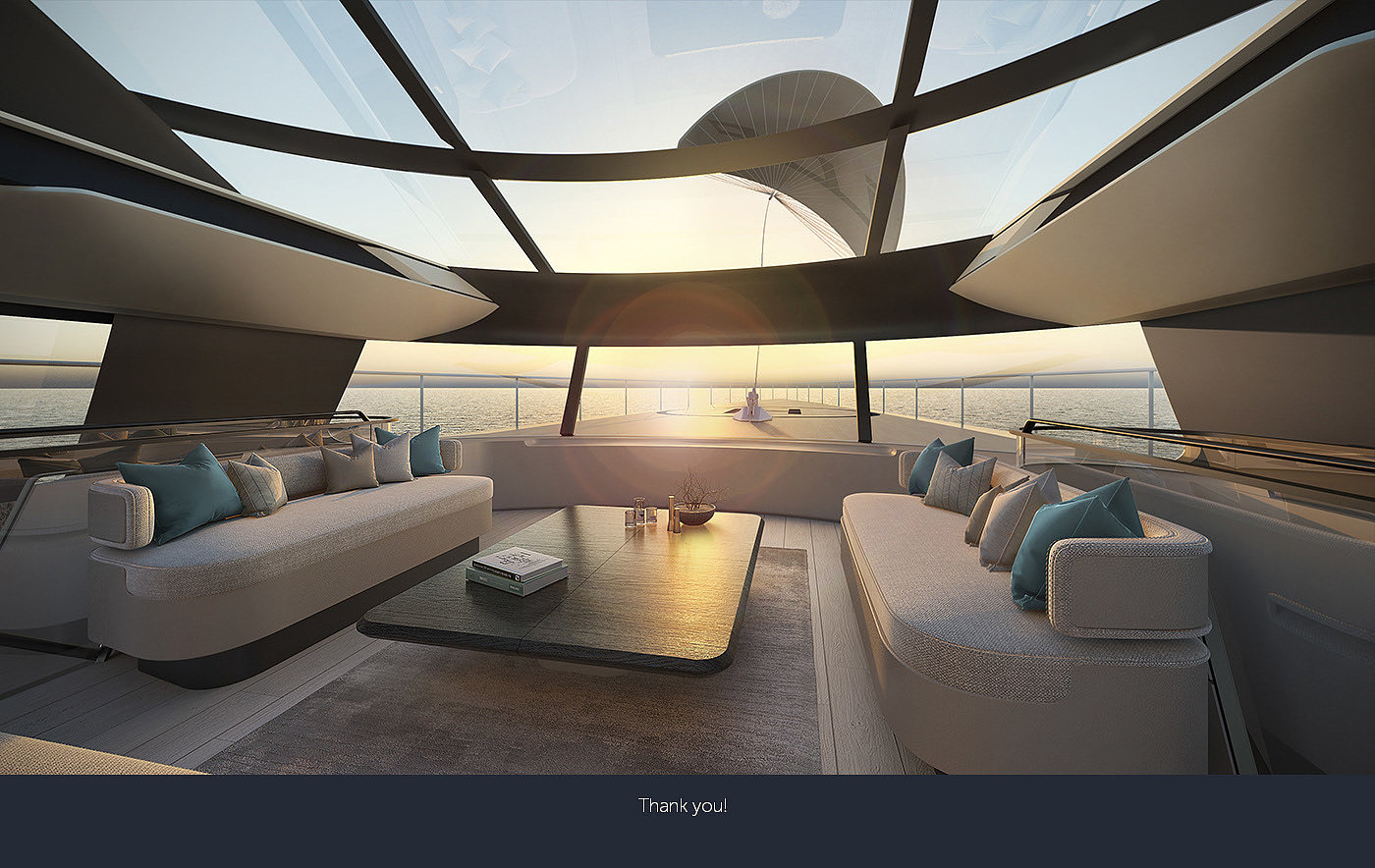 product design，industrial design，yacht，3D visualization，Digital art，