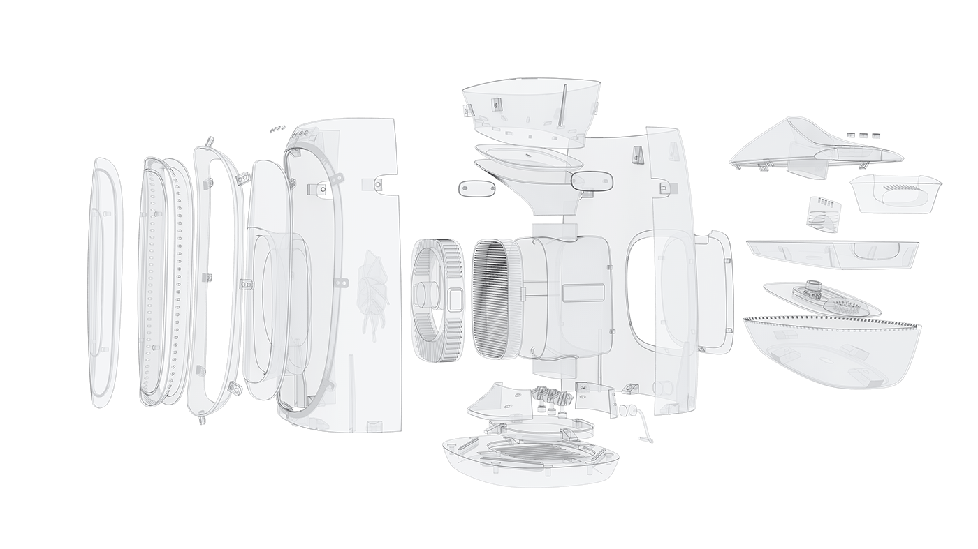 air cleaner，Humidifier，customized，industrial design，product design，