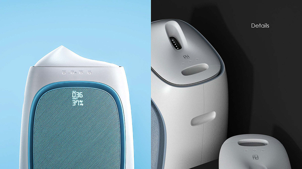 air cleaner，Humidifier，customized，industrial design，product design，
