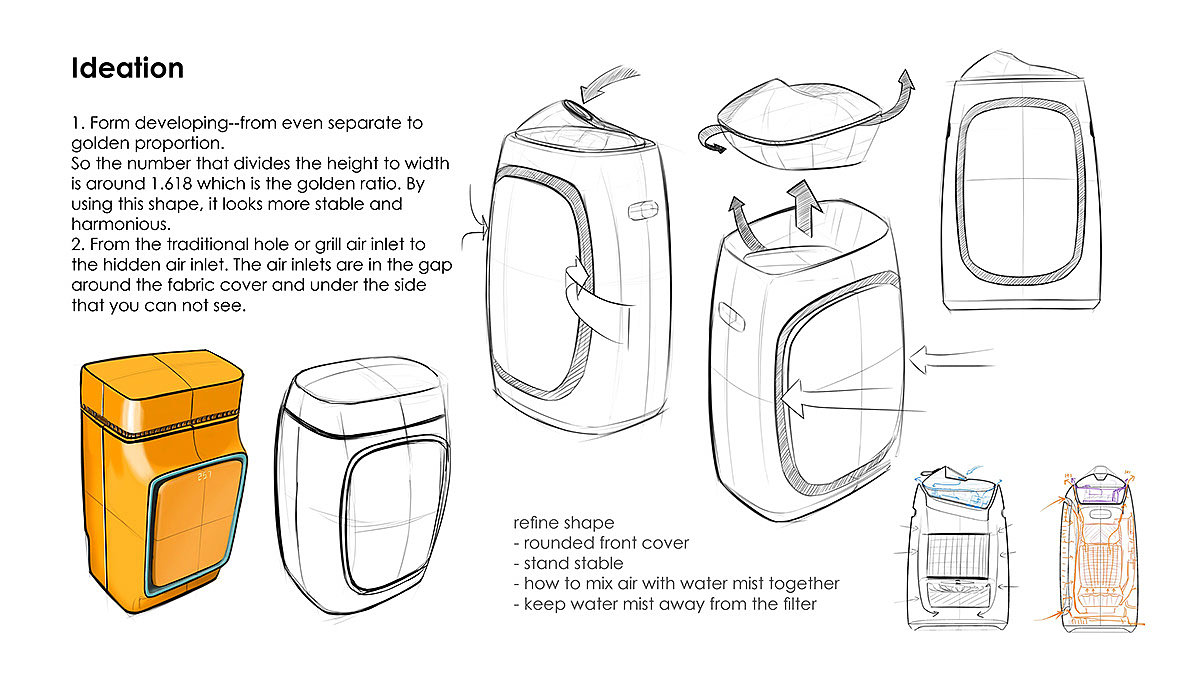 空气净化器，加湿器，定制，工业设计，产品设计，