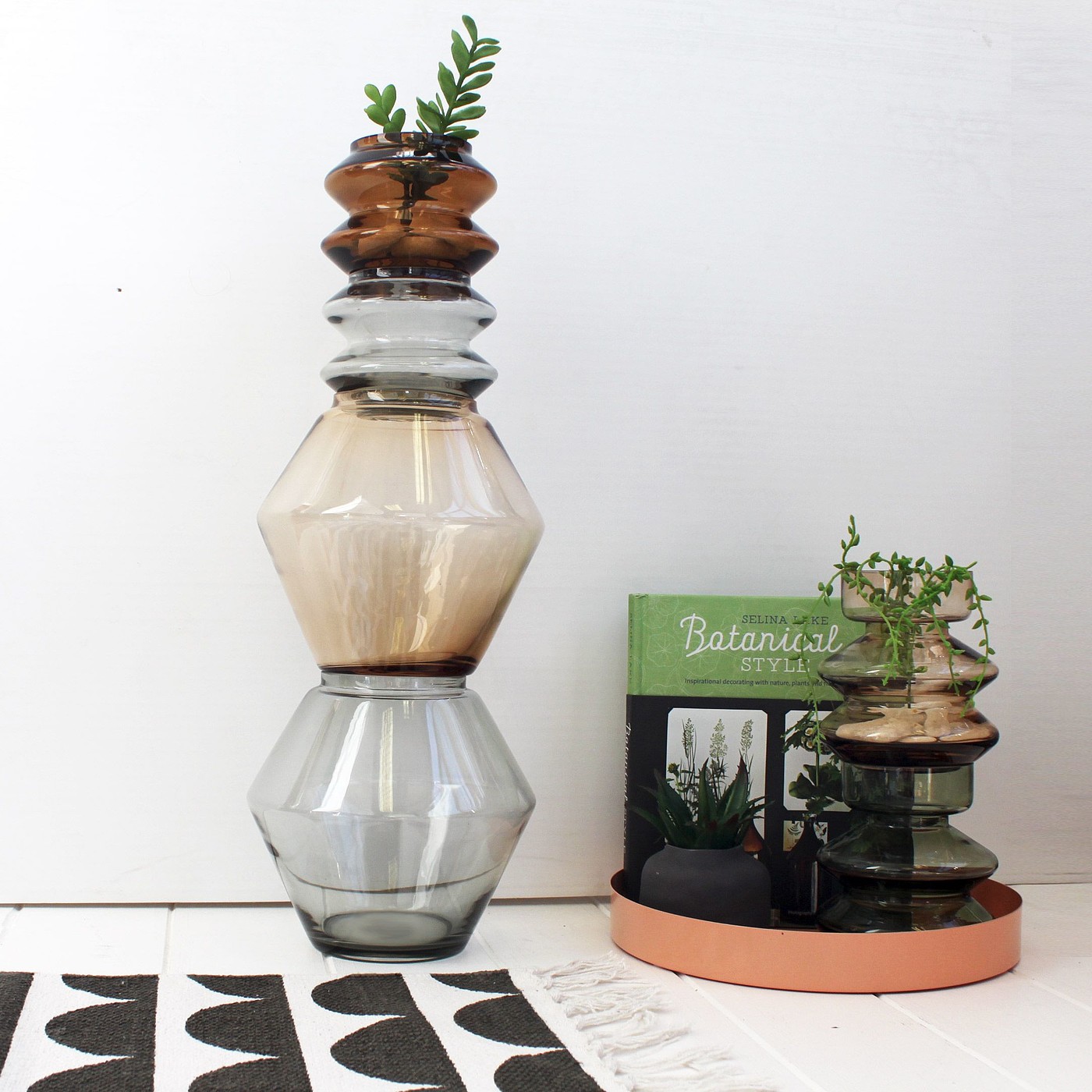 2018红点设计概念大奖，Stackable Vase，玻璃，花瓶，拆分，