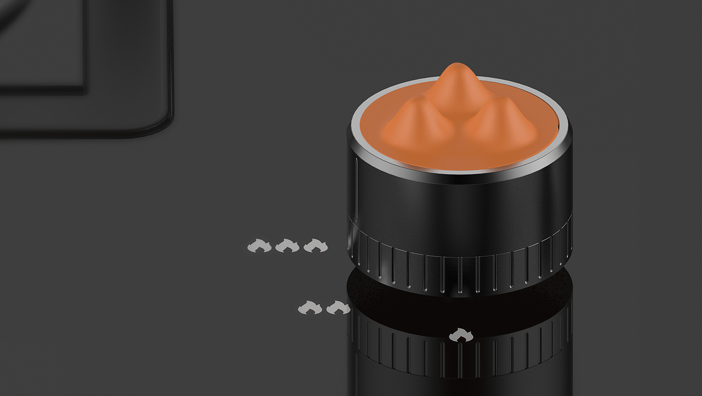 2018 red dot design concept award，visually impaired ，Gas stove knob，blind，intelligence，Gas Stove Knob，