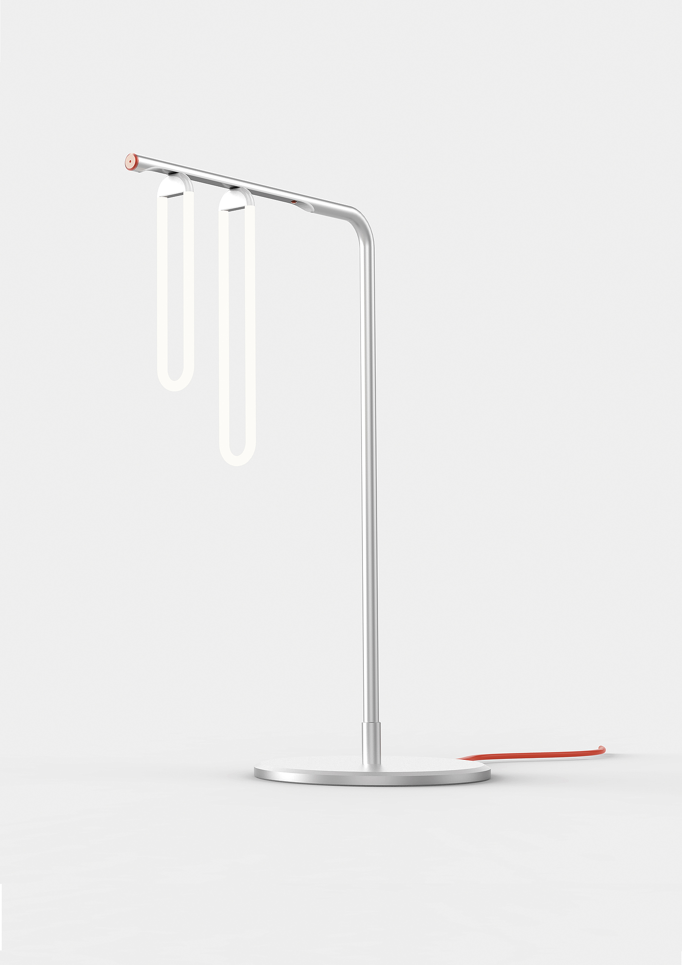 2018 red dot design concept award，Modular Desk Lamp，Lighting，lighting，Oxide blast metal，disassemble，