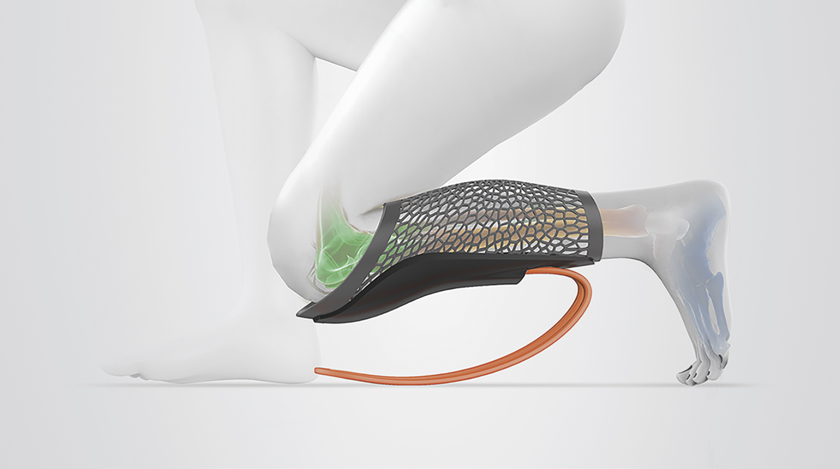 2018 red dot design concept award，Assist Knee，kneepad，Legs，