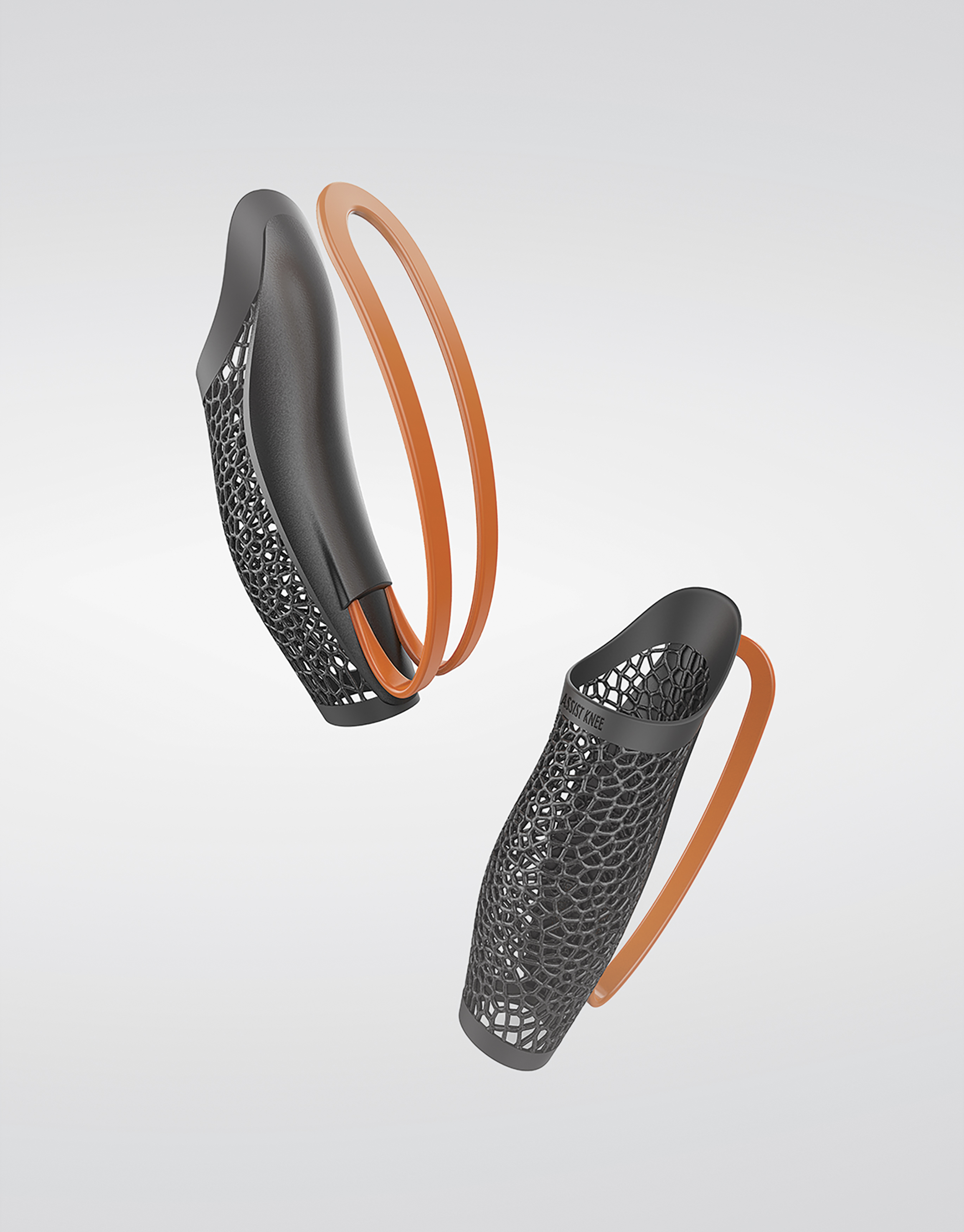 2018 red dot design concept award，Assist Knee，kneepad，Legs，