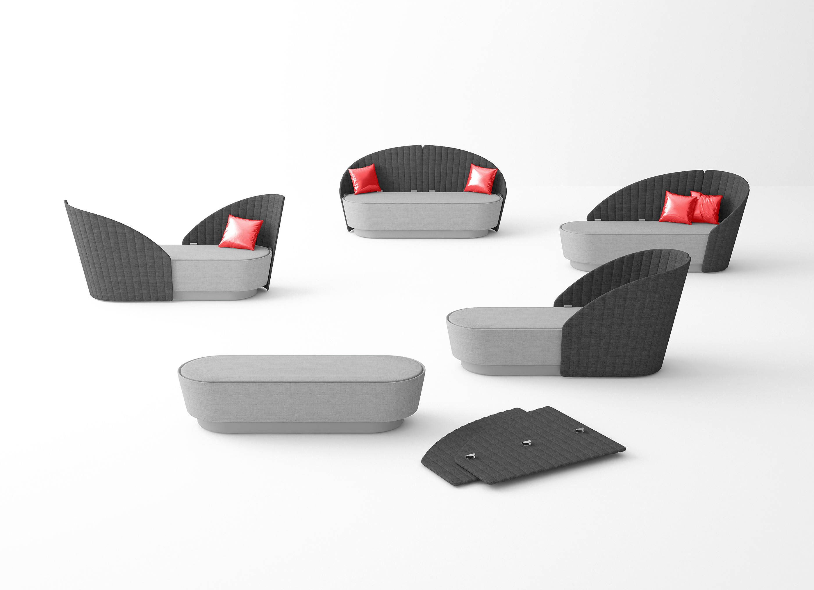 2018 red dot design concept award，Transformer SHELL，sofa，sofa，