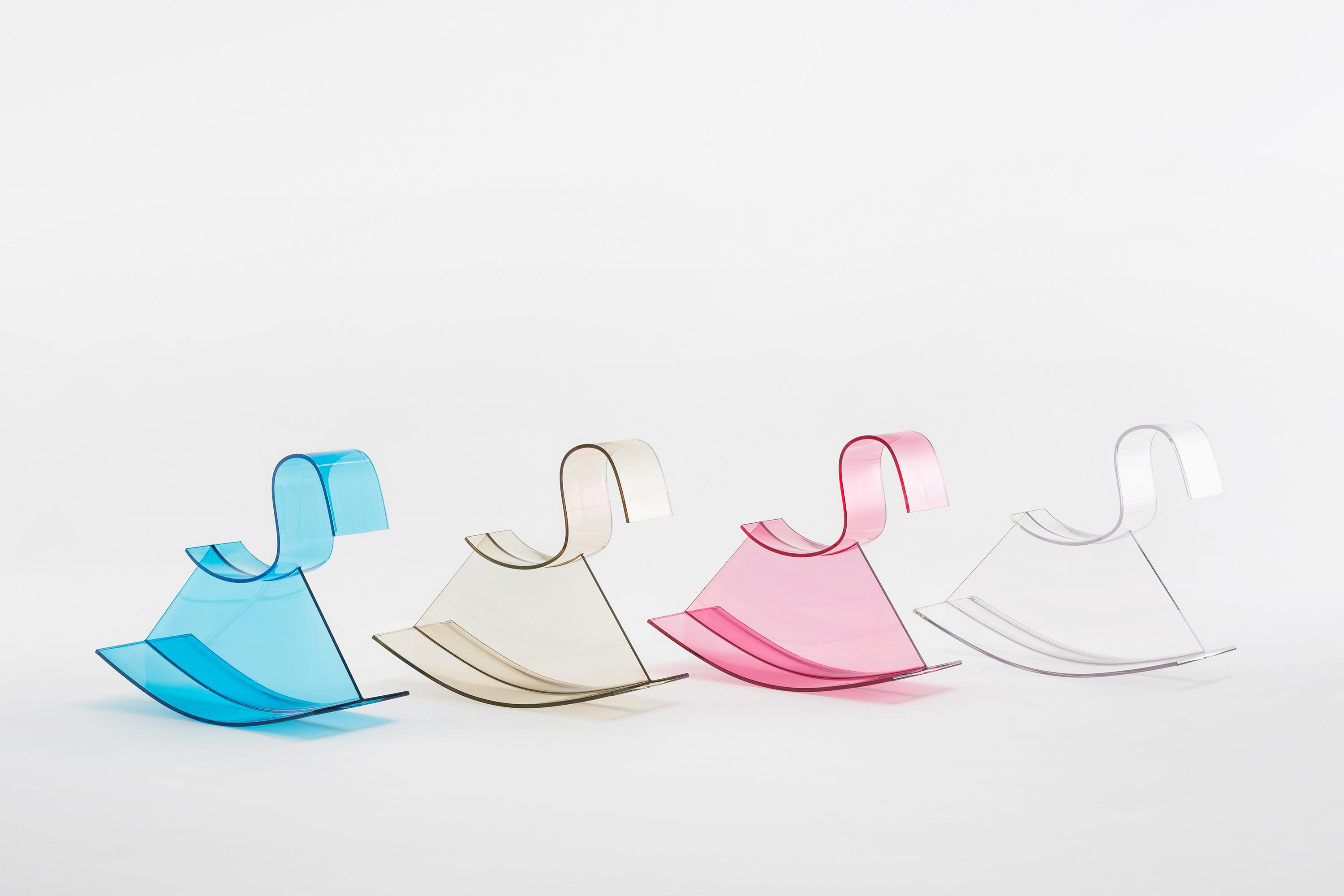 Trojan horse，Children's Toys，Rocking chair，transparent，Plastic，