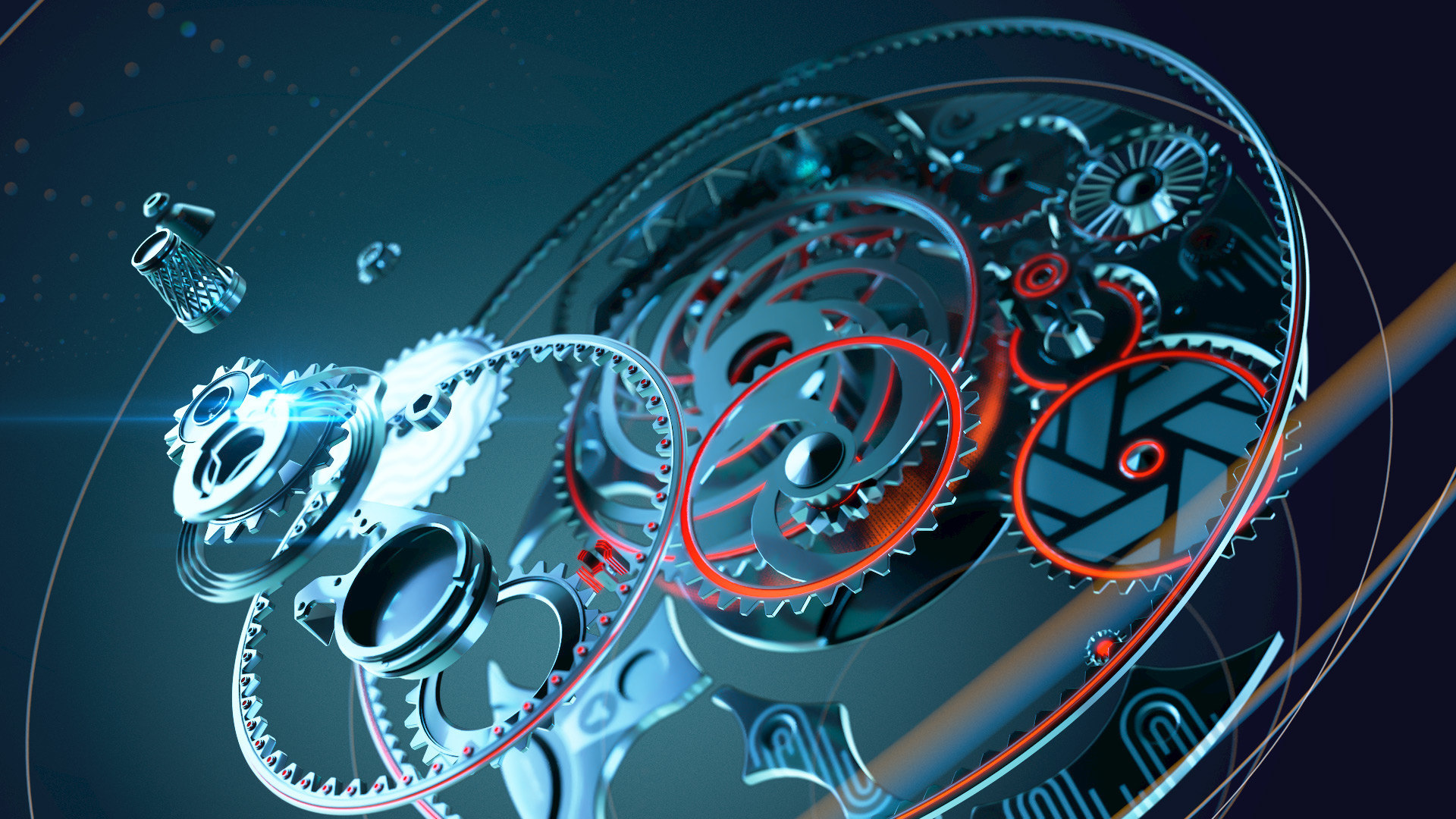 Mechanics，delicate，concept，product design，3d，