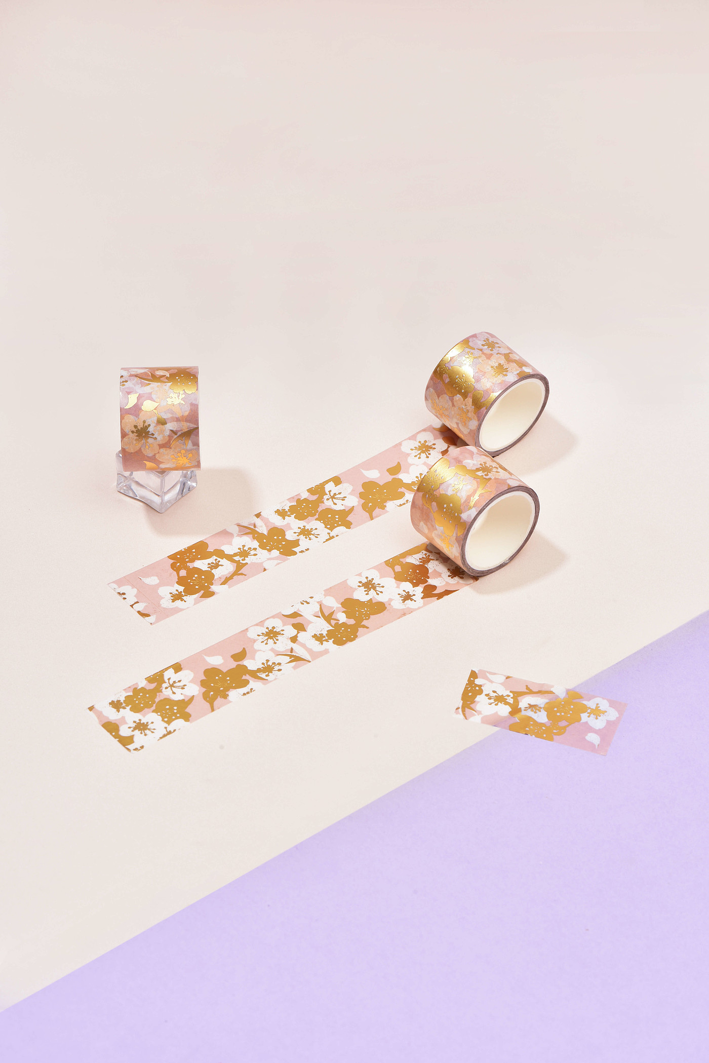 adhesive tape，cherry blossoms，Design，gilding，