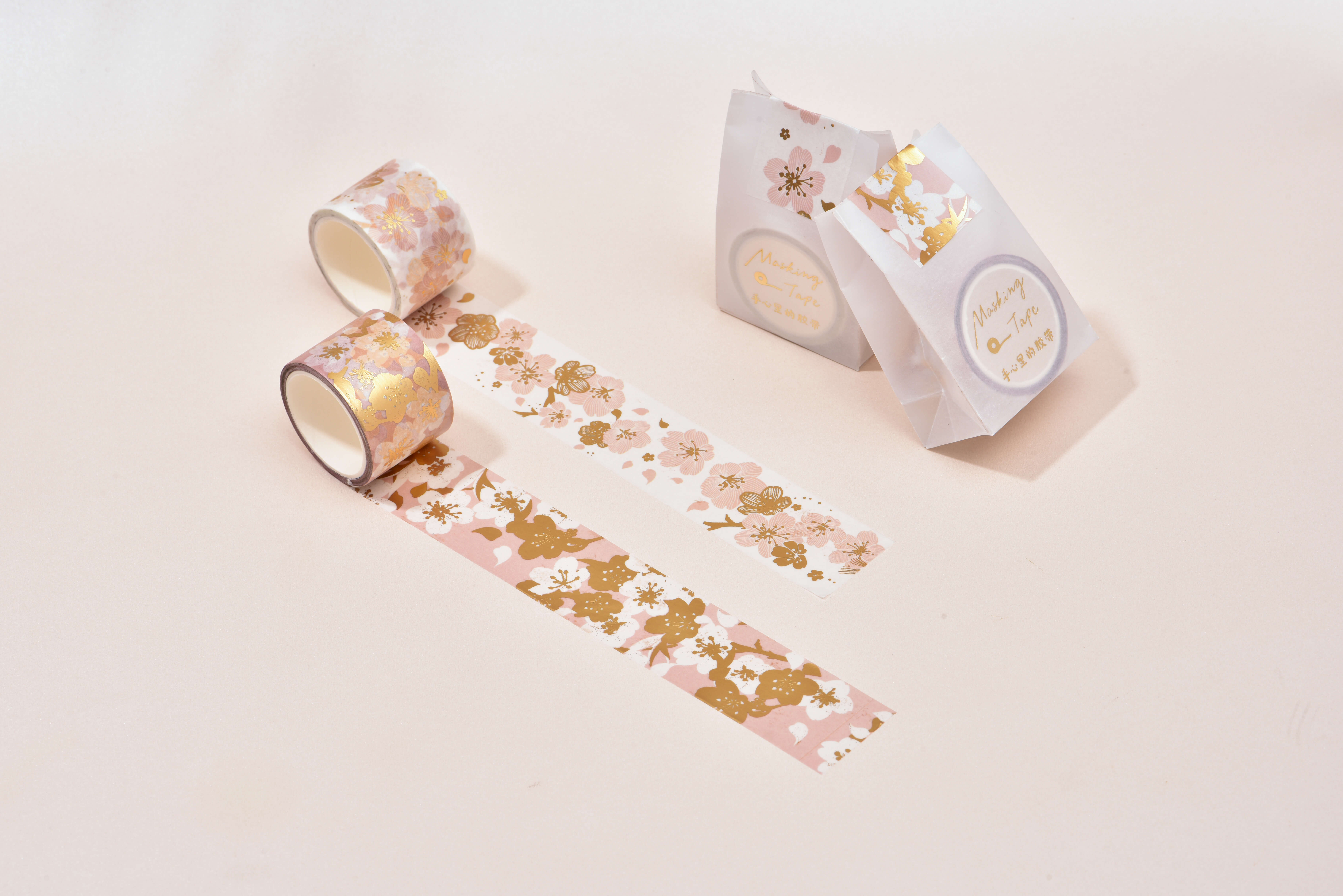 adhesive tape，cherry blossoms，Design，gilding，