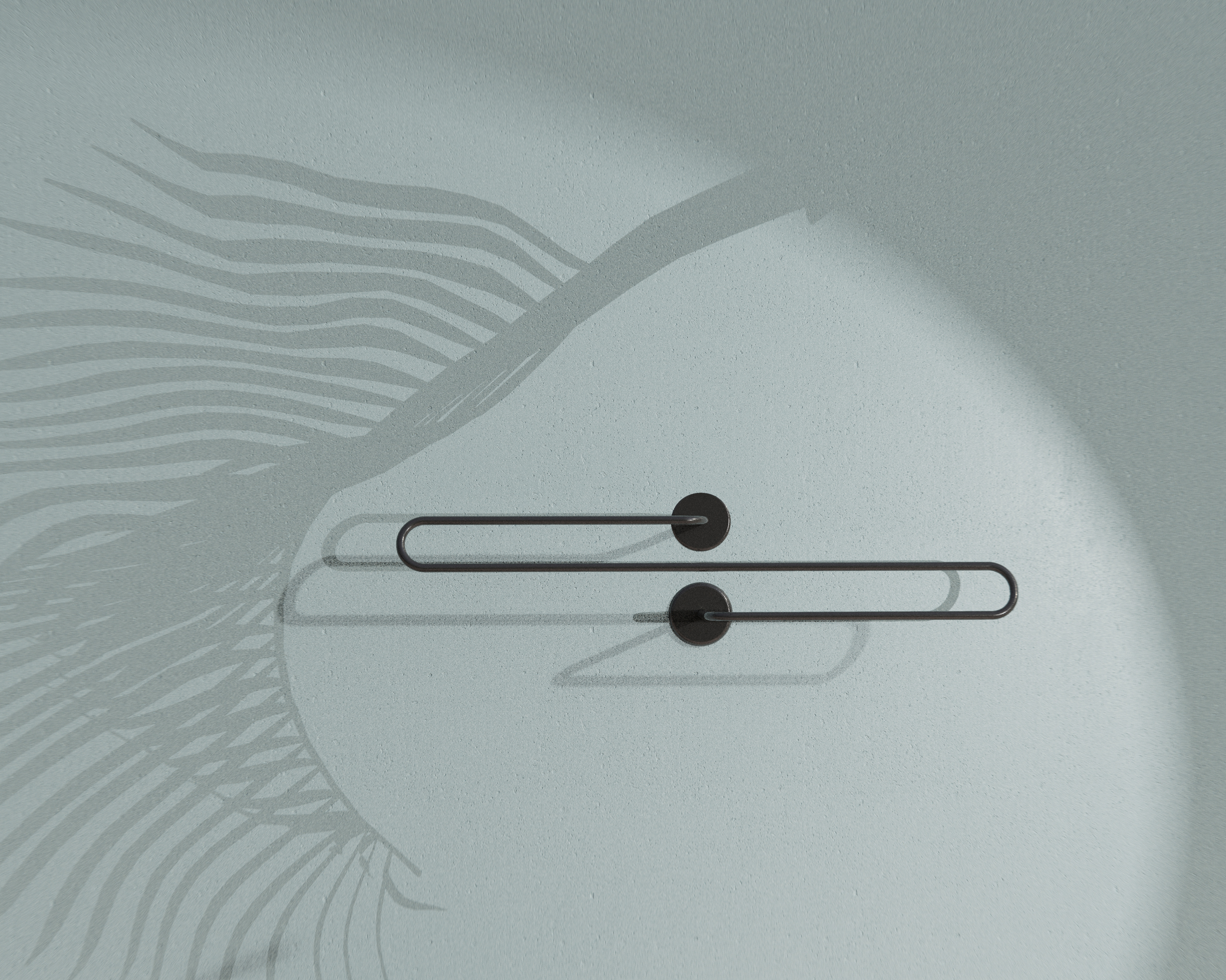 Metal towel rack，Listed，Original design，Bathroom Storage，