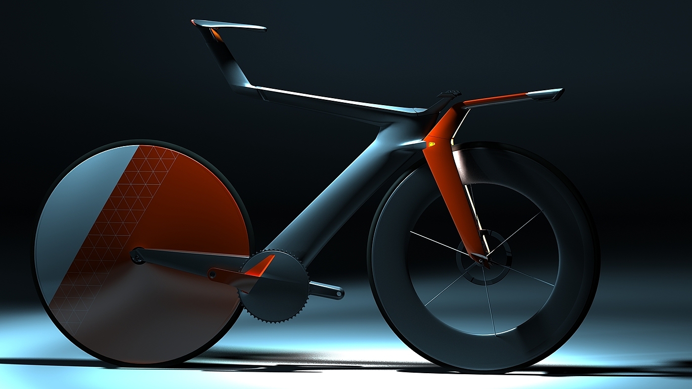产品设计，工业设计，自行车，概念，简约，