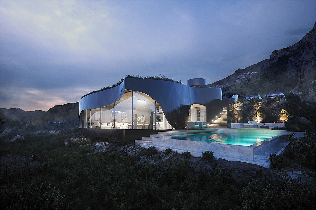 Concept House，Architecture，The Alps，