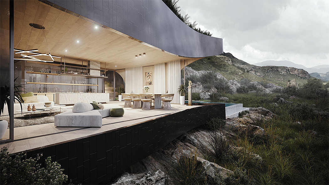 Concept House，Architecture，The Alps，