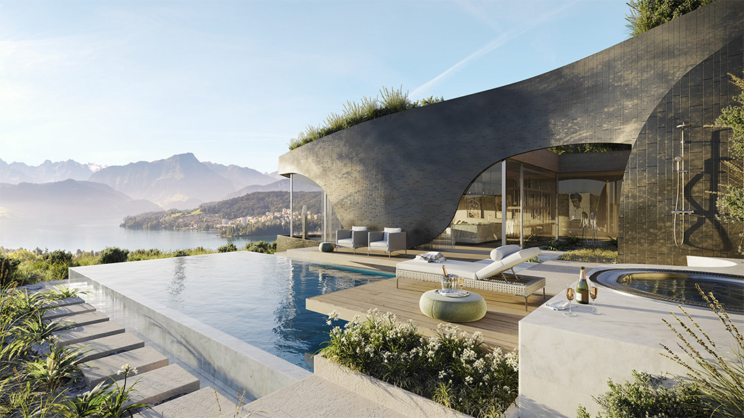 Concept House，Architecture，The Alps，