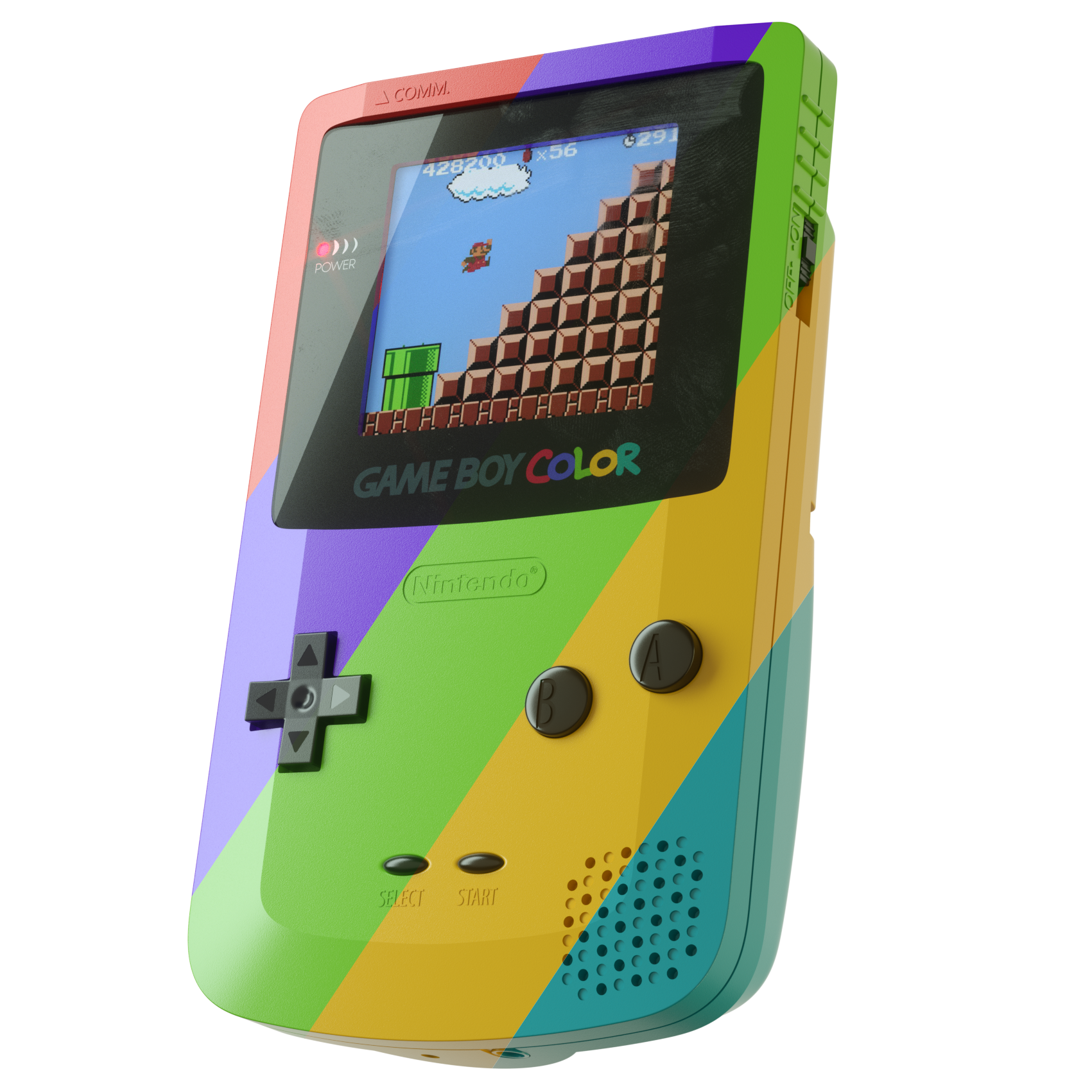 3d，4d，Render，Handheld game console，