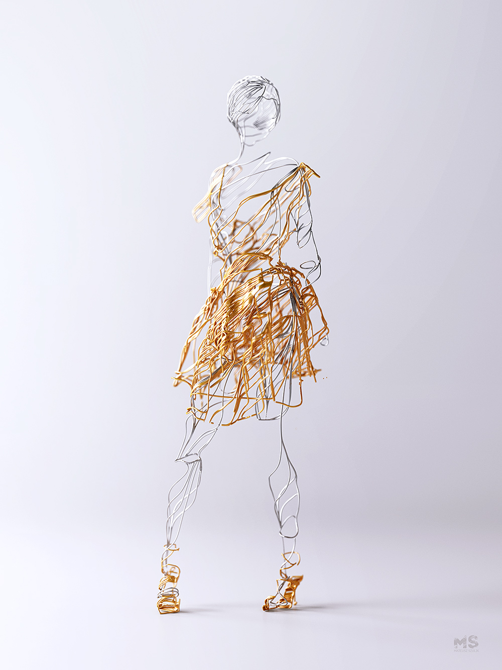 WIRES，fashion，female sex，animal，originality，