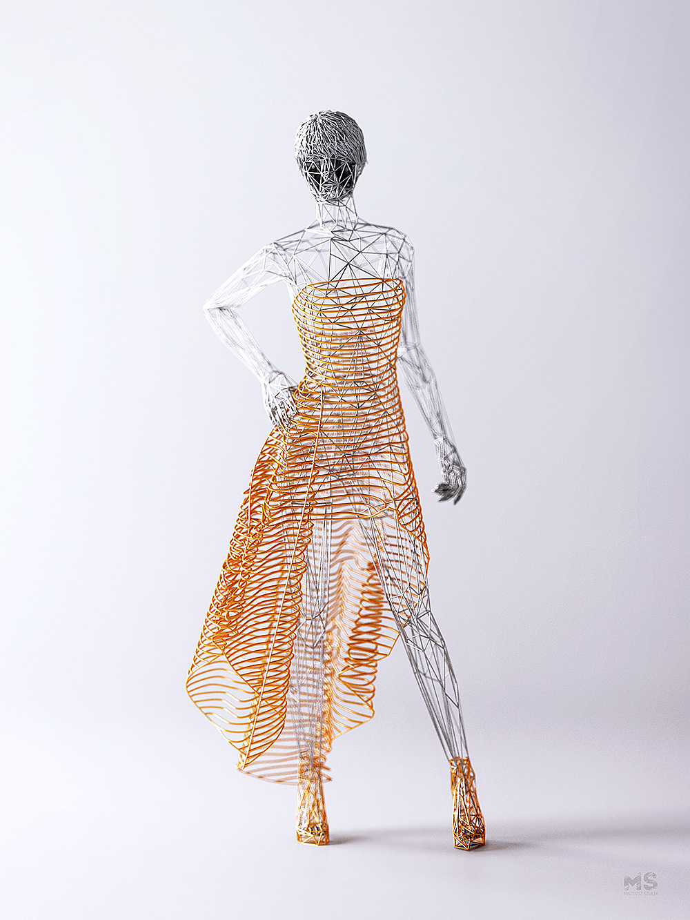 WIRES，fashion，female sex，animal，originality，