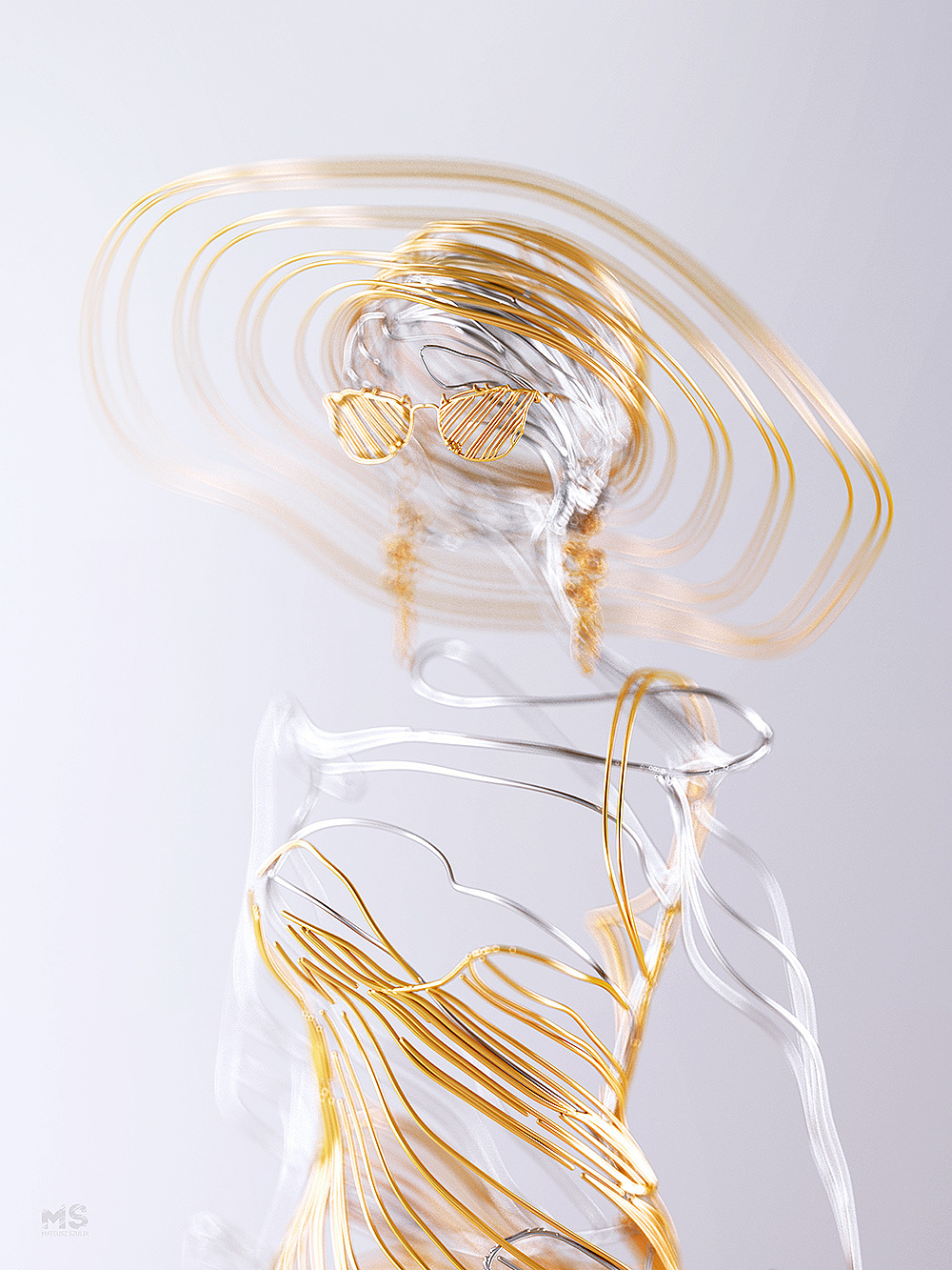 WIRES，fashion，female sex，animal，originality，