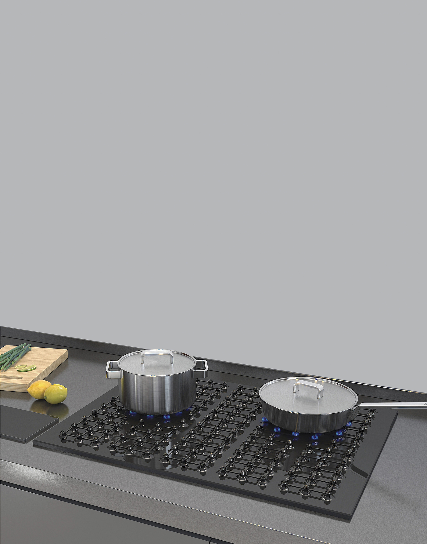 2018 red dot design concept award，Cookacross，Gas stove，heat-resisting，Bluetooth，Stove，