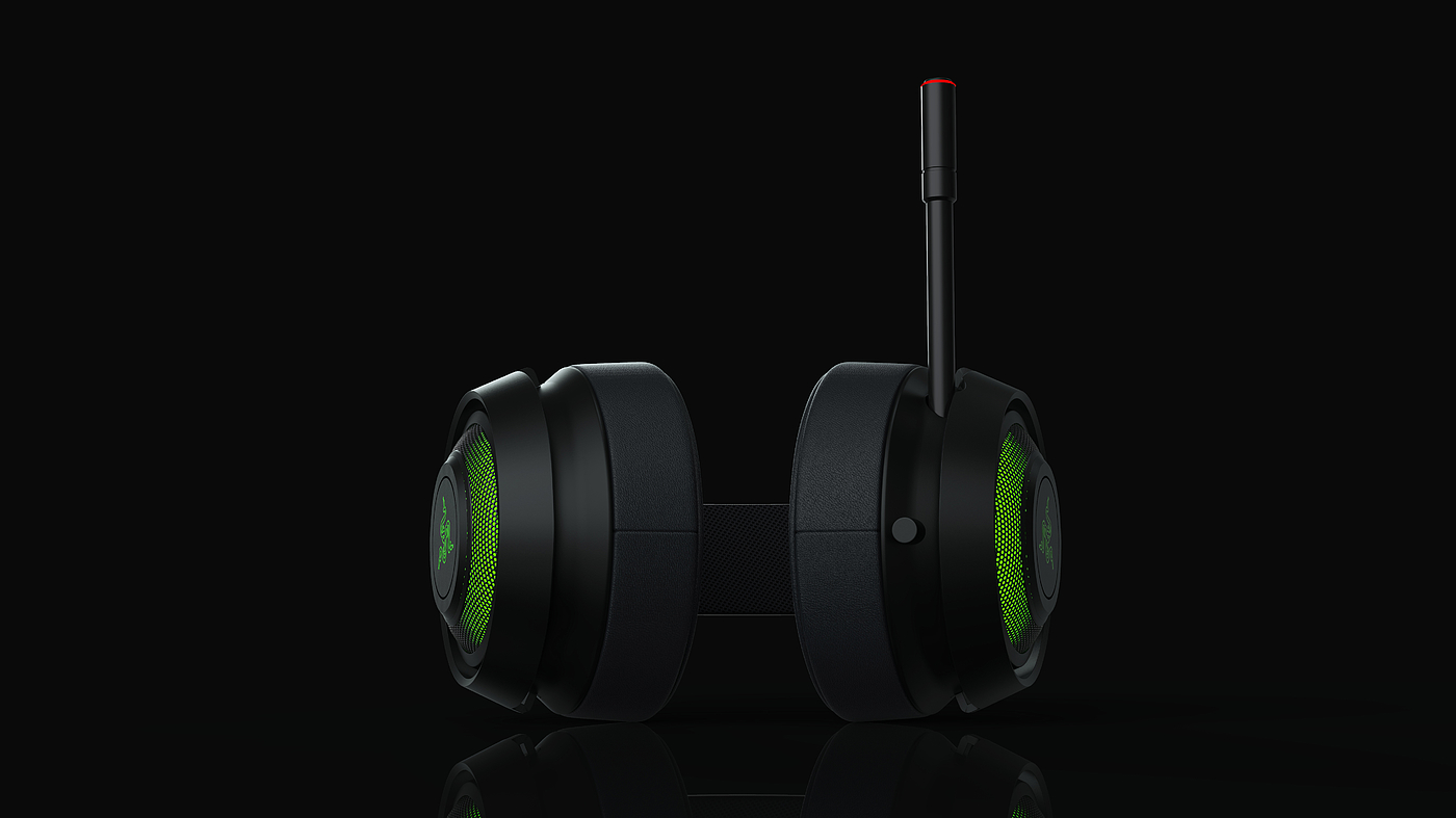 keyshot9，Thunder snake earphone，Headphones，Headphone rendering，industrial design，Digital intelligence，3C products，