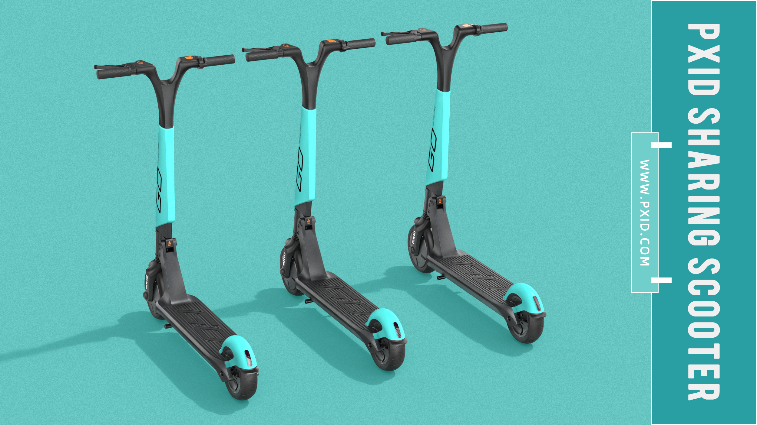 Shared scooter，Scooter，Electric scooter，Scooter design，Electric vehicle design，Vehicle design，industrial design，